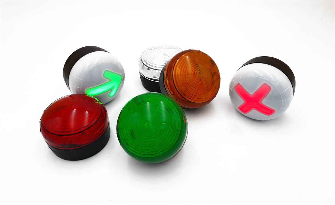 NEU ! SOS Light - batteriebetriebene LED Warnleuchten mit Magnet